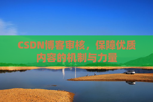 CSDN博客审核，保障优质内容的机制与力量